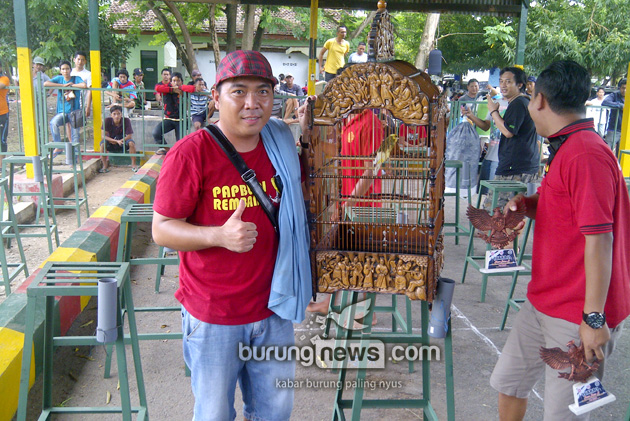 Mr. Erbert Paburi Rembang dan gacu  kenari Cong yang 1,1 Dela Zera 2,2.